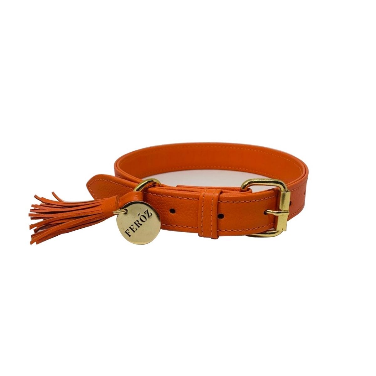 Conjunto Leather Mania Naranja