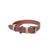 Collar Cuero Rosado para Perro Seven Seven x Feroz