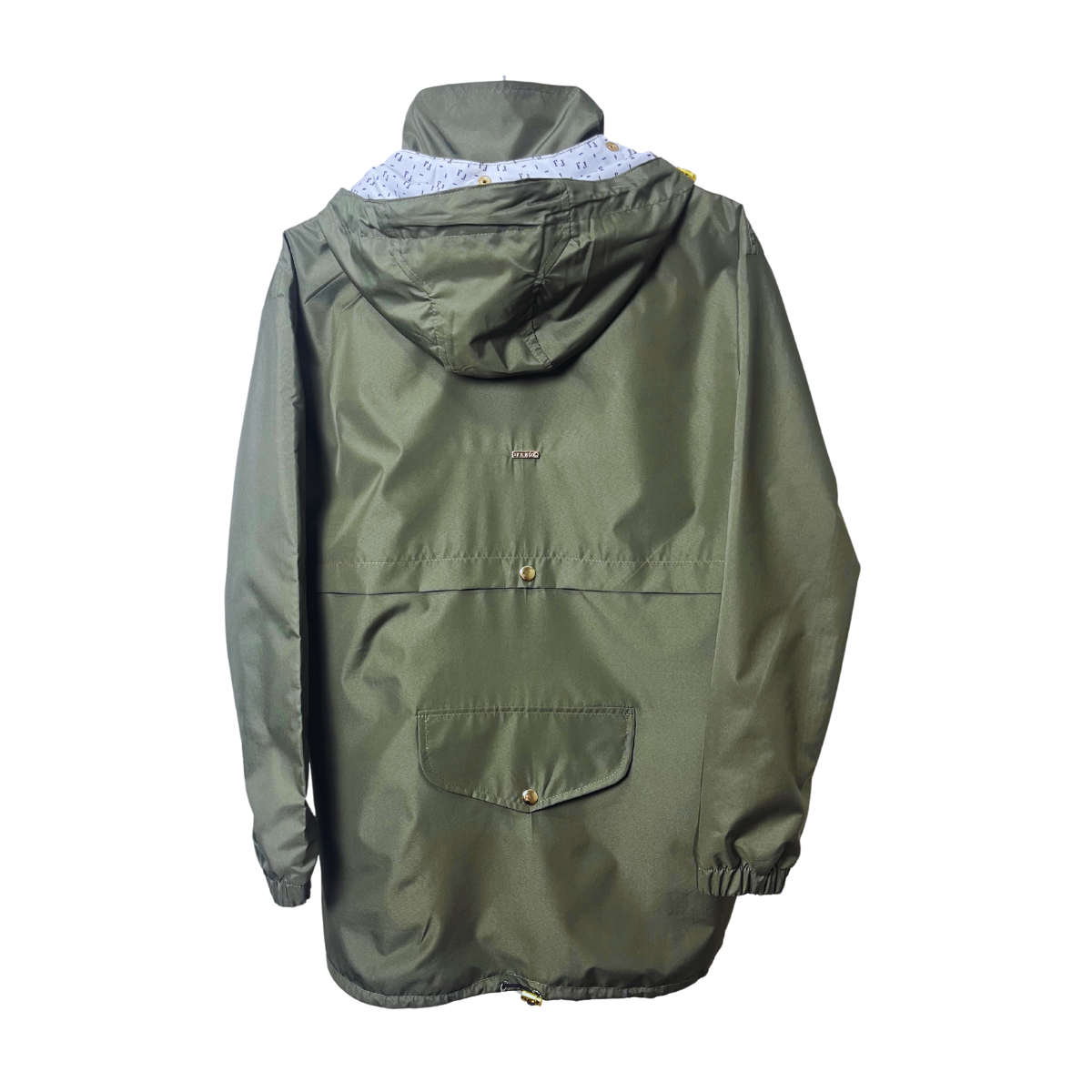 Chaqueta impermeable para humano Verde Militar