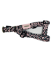 Arnés Para Perro Reata Leopardo Rosa