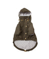 chaqueta impermeable verde militar - Feroz