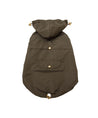 chaqueta impermeable verde militar - Feroz