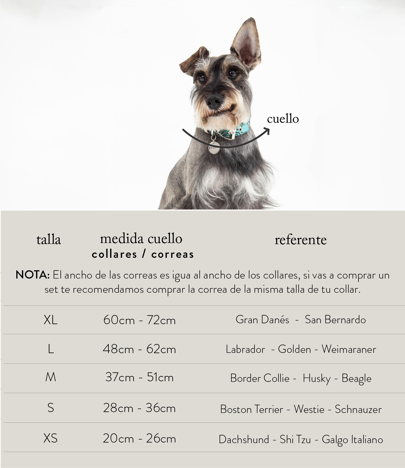 Correa Para Perro Astral Cuero Navy